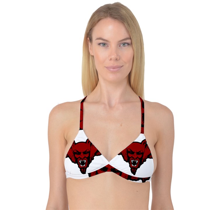 Dracula Reversible Tri Bikini Top