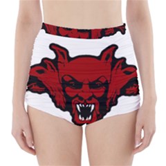 Dracula High-waisted Bikini Bottoms by Valentinaart