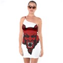 Dracula One Soulder Bodycon Dress View1