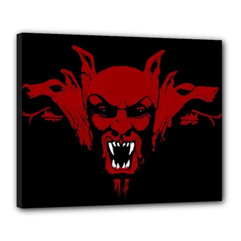 Dracula Canvas 20  X 16  by Valentinaart