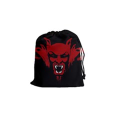 Dracula Drawstring Pouches (small)  by Valentinaart