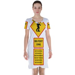 Bigfoot Short Sleeve Nightdress