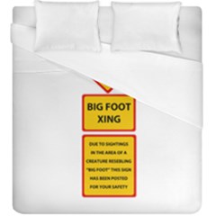 Bigfoot Duvet Cover (King Size)