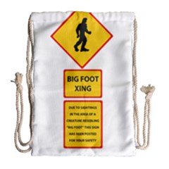 Bigfoot Drawstring Bag (Large)