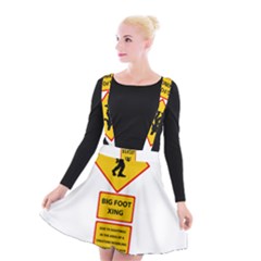 Bigfoot Suspender Skater Skirt