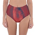 Blood Waterfall Reversible High-Waist Bikini Bottoms View1