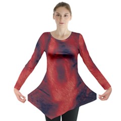 Blood Waterfall Long Sleeve Tunic  by LokisStuffnMore