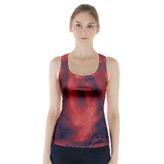 Blood Waterfall Racer Back Sports Top