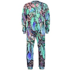 Colored Pencil Tree Leaves Drawing Onepiece Jumpsuit (men) 