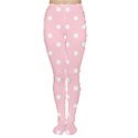 Pink Polka Dots Women s Tights View1