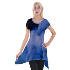 Magical Unicorn Short Sleeve Side Drop Tunic