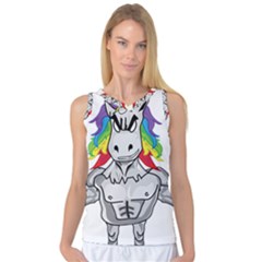 Angry Unicorn Women s Basketball Tank Top by KAllan