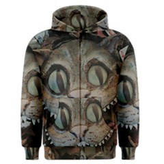 Cheshire Cat Men s Zipper Hoodie