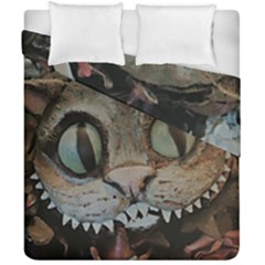 Cheshire Cat Duvet Cover Double Side (california King Size) by KAllan