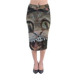 Cheshire Cat Midi Pencil Skirt