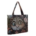 Cheshire Cat Medium Zipper Tote Bag View2