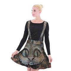 Cheshire Cat Suspender Skater Skirt