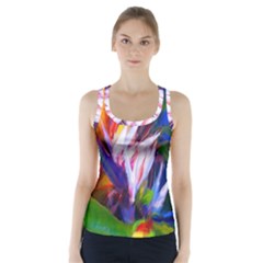 Palms02 Racer Back Sports Top by psweetsdesign