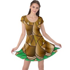 Young Bamboo Cap Sleeve Dresses by Mariart