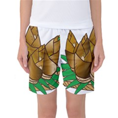 Young Bamboo Women s Basketball Shorts by Mariart