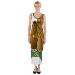 Young Bamboo Fitted Maxi Dress by Mariart