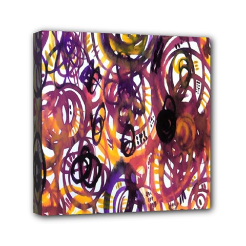 Autumnn Rainbow Mini Canvas 6  X 6  by Mariart