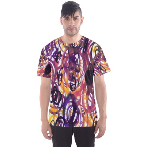 Autumnn Rainbow Men s Sports Mesh Tee by Mariart