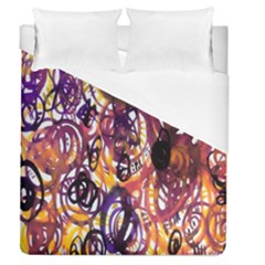 Autumnn Rainbow Duvet Cover (queen Size) by Mariart