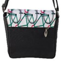 Bicycle Cycling Bike Green Sport Flap Messenger Bag (S) View1