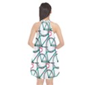 Bicycle Cycling Bike Green Sport Halter Neckline Chiffon Dress  View2