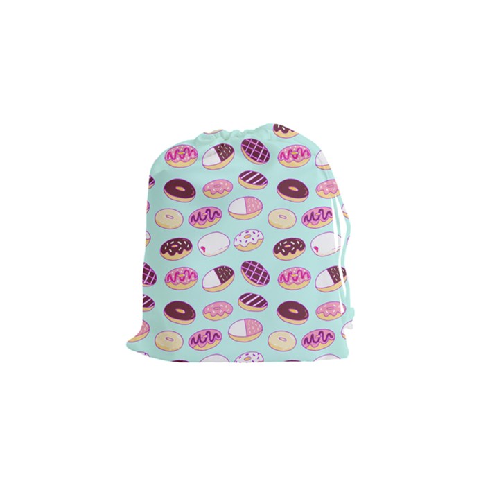 Donut Jelly Bread Sweet Drawstring Pouches (Small) 