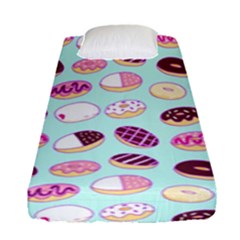 Donut Jelly Bread Sweet Fitted Sheet (single Size) by Mariart