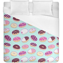 Donut Jelly Bread Sweet Duvet Cover (king Size) by Mariart