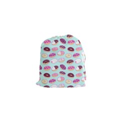 Donut Jelly Bread Sweet Drawstring Pouches (xs)  by Mariart