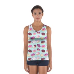 Donut Jelly Bread Sweet Women s Sport Tank Top 