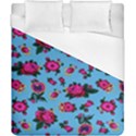 Crown Red Flower Floral Calm Rose Sunflower Duvet Cover (California King Size) View1