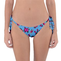 Crown Red Flower Floral Calm Rose Sunflower Reversible Bikini Bottom