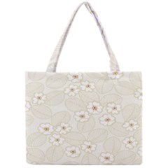 Flower Floral Leaf Mini Tote Bag by Mariart