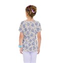 Glass Polka Circle Blue Kids  One Piece Tee View2