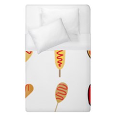 Hot Dog Buns Sate Sauce Bread Duvet Cover (single Size) by Mariart