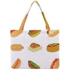 Hot Dog Buns Sauce Bread Mini Tote Bag by Mariart