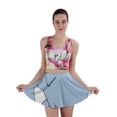 Illustrain Elephant Animals Mini Skirt