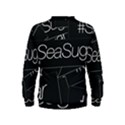 Sea Sugar Line Black Kids  Sweatshirt View2