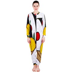 Sushi Food Japans Onepiece Jumpsuit (ladies)  by Mariart