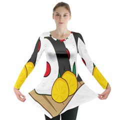 Sushi Food Japans Long Sleeve Tunic 