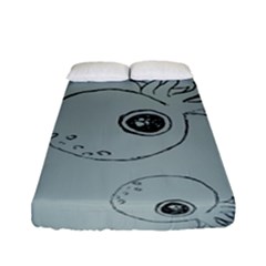 Tiny Octopus Fitted Sheet (full/ Double Size)