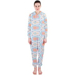 Star Sign Plaid Hooded Jumpsuit (ladies)  by Mariart