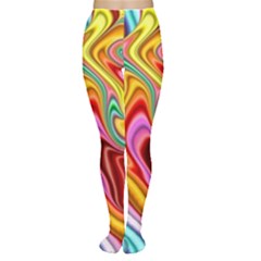 Rainbow Gnarls Women s Tights by WolfepawFractals