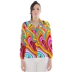 Rainbow Gnarls Wind Breaker (women) by WolfepawFractals