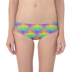 Painted Rainbow Pattern Classic Bikini Bottoms by Brini